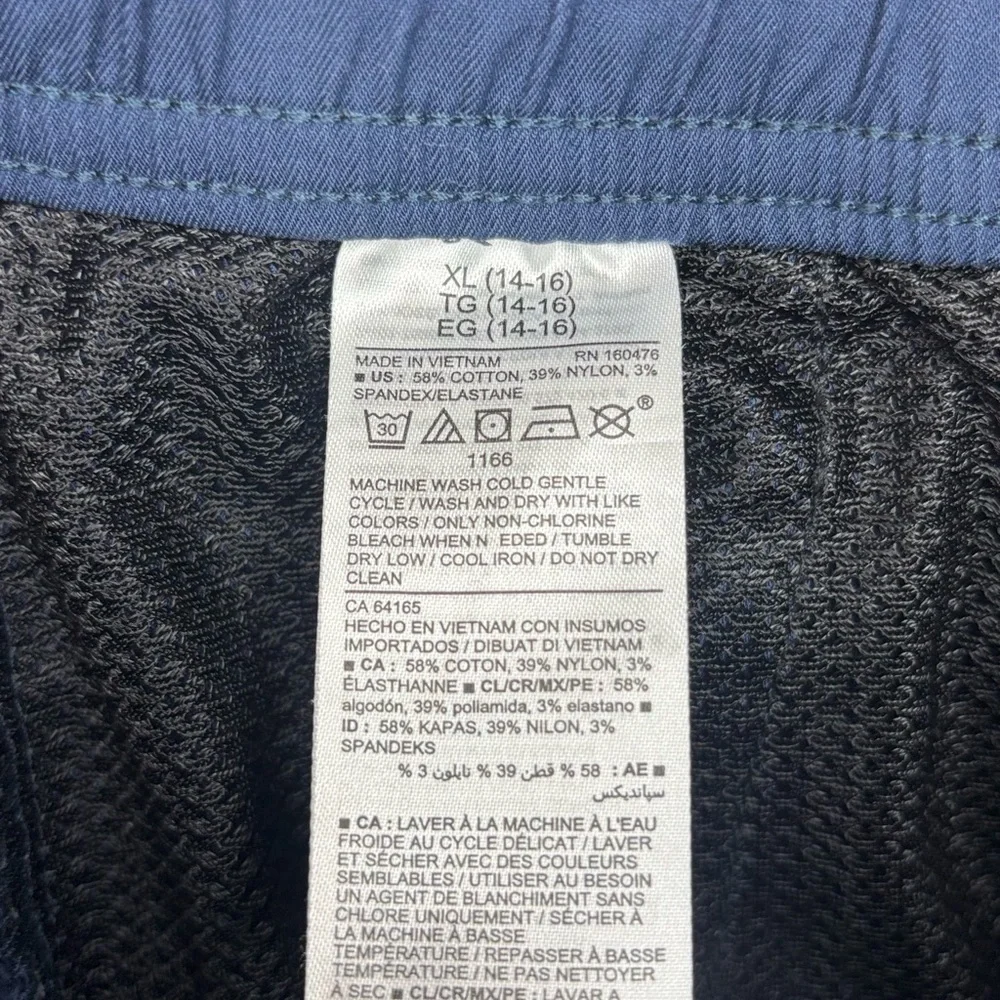 Old Navy Boys Athletic Pants Navy Blue XL (14-16)